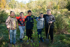 Children at Tinkers Creek