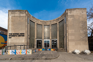 Exterior of the Norma Herr Women's Center