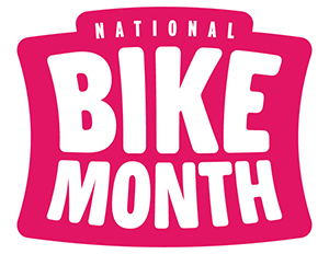 National Bike Month Logo