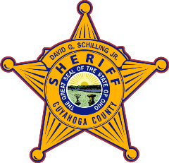 The badge of the Cuyahoga County Sheriff