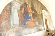 Mural painting on wall of County Courthouse mural painting on wall of County Courthouse