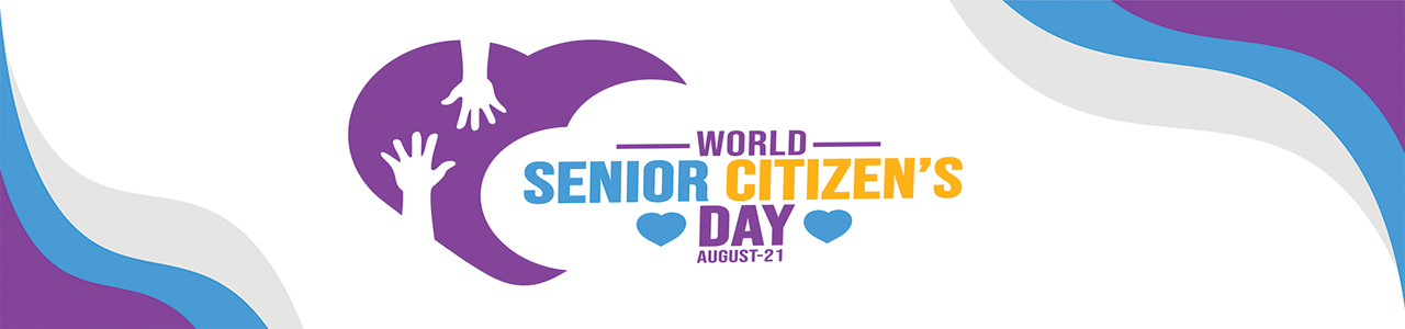 World Senior Citizen's Day Banner