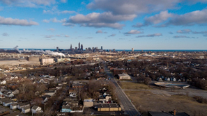 Aerial view of Cleveland, Ohio