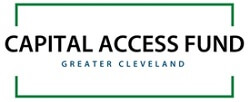 green outlined rectangle with words Capital Access Fund in the center