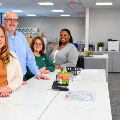 CuyahogaCountyFiscalOfficestaffgatheredintheirworkplace