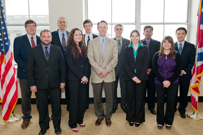 group photo of the 2012 fellows