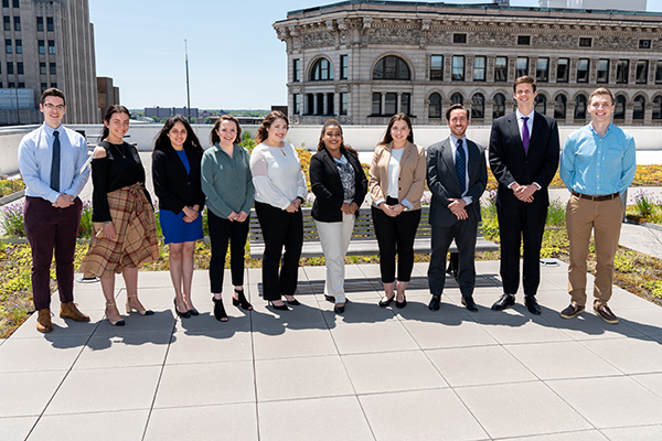 group photo of the 2019 fellows