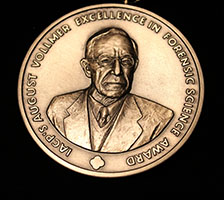 IACP August Vollmer Award medal