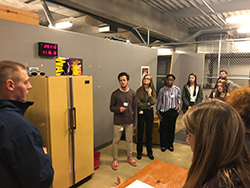 group of students in the Student Shadow Program