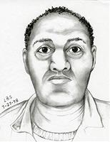 front sketch of unidentified person