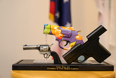 Tamir Rice Act Example of Gun-Shaped Lighter
