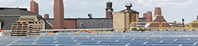 SolarProjects rooftop of solar panels