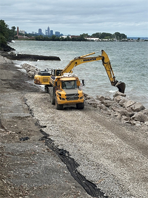 Euclid Beach Connector Construction