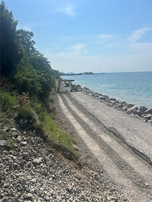 Euclid Beach Connector Construction