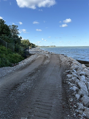 Euclid Beach Connector Construction