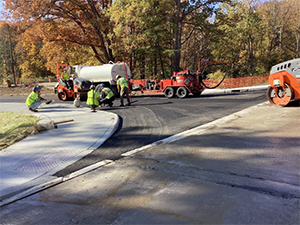 Chagrin River Road Construction