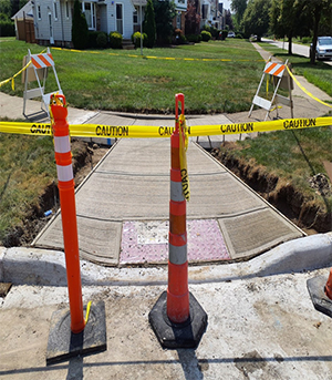 East 200th Street construction