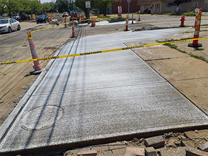 East 200th Street construction