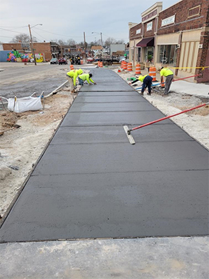 Garfield Blvd. construction