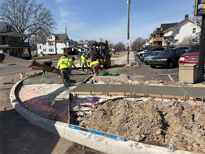 Garfield Boulevard construction