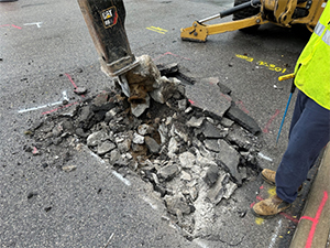 Lee Road Rehabilitation Construction