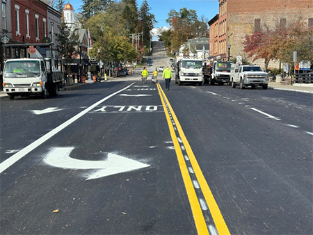 North Main St Construction Site