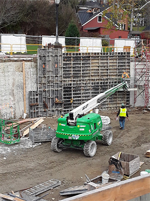 North Main Street Bridge Construction