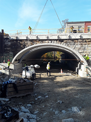 North Main Street Bridge Construction