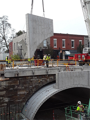 North Main Street Bridge Construction