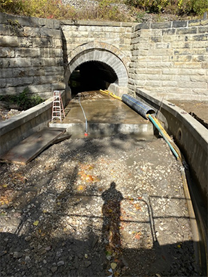 St. Clair Avenue Bridge Construction