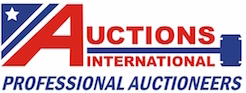 Auctions International Professional Auctioneers logo.