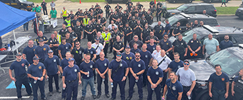 group photo of first responders