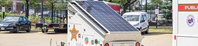 mobile surveillance camera trailer
