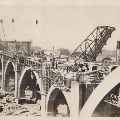 Northwest view of the bridge in October 8, 1915