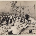 South end view of the bridge in August 24, 1915