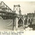 View of Eastside looking from Cleveland Milling Company in August 25, 1916